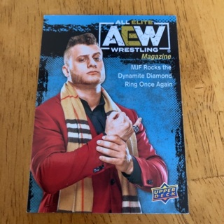 2021 Upper Deck AEW All Elite Wrestling - [Base] #94 AEW Magazine - MJF