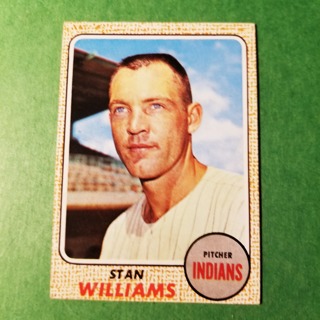 1968 - TOPPS BASEBALL CARD NO. 54 - STAN WILLIAMS - INDIANS