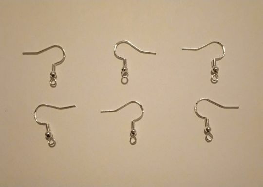 FREE: (Qty 6) Stamped 925 Sterling Silver earring wires