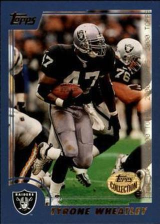 Tradingcard - NFL - 2000 Topps - Topps Collection #320 - Tyrone Wheatley - Oakland Raiders