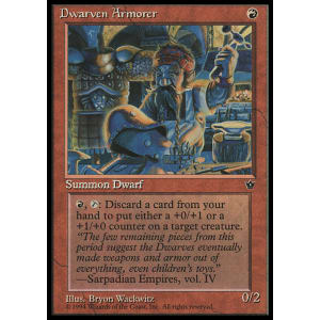 1994 Magic the Gathering Dwarven Armorer MTG Card