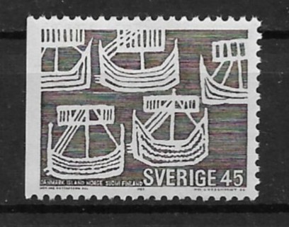 1969 Sweden Sc808 Nordic Cooperation MNH