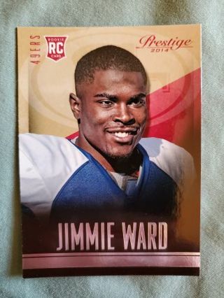 2014 Panini Prestige Rookie Jimmie Ward