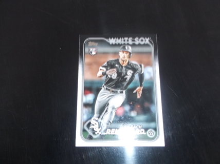 mlb 2024 TOPPS SERIES 1   ZACH  REMILLARD   rookie  card  #  222   CHICAGO WHITE SOX