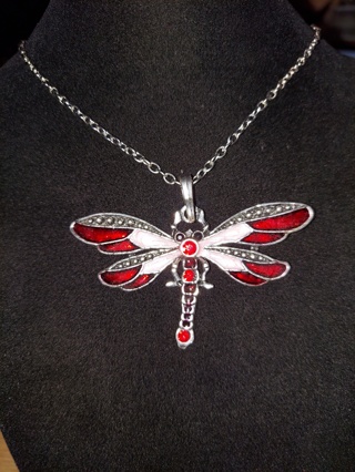 3 Dragonfly Necklaces
