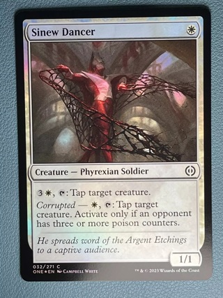 MTG Sinew Dancer Foil ONE