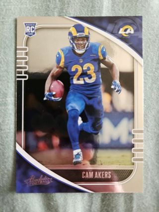 2020 Panini Absolute Rookie Cam Akers