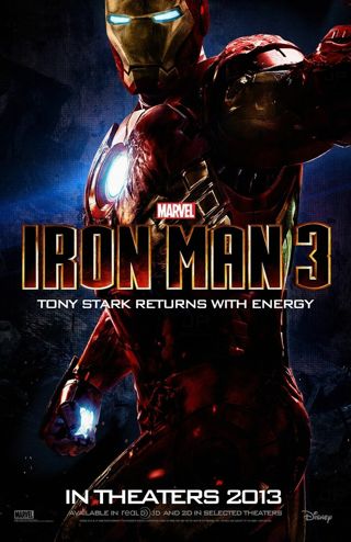 "Iron Man 3" HD-"Google Play" Digital Movie Code