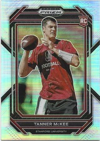 2023 PRIZM DRAFT PICKS TANNER McKEE SILVER PRIZM REFRACTOR ROOKIE CARD