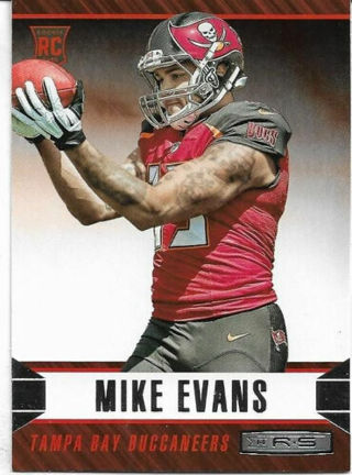 2014 ROOKIES & STARS MIKE EVANS ROOKIE CARD