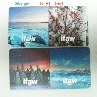 IFAW Cardboard Drink Coasters #2, #3