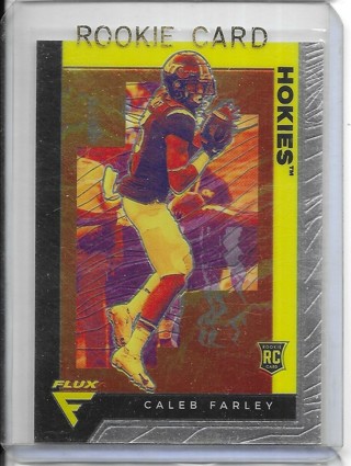 Caleb Farley 2021 Chronicles Flux #228 Rookie Card