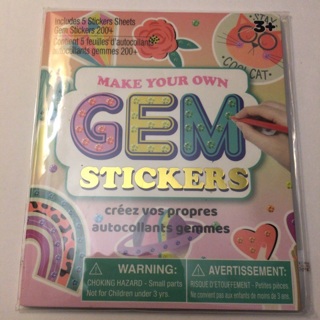 Make your own Gem Stickers Read description before bidding 