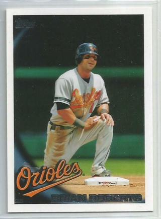 2010 Topps #592 Brian Roberts - Baltimore Orioles