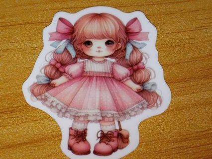 Adorable one vinyl sticker no refunds regular mail only Very nice quality!