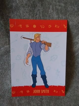 Pocahontas Trading Card Pop Out Figure