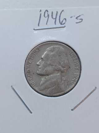 1946-S Jefferson Nickel! 18