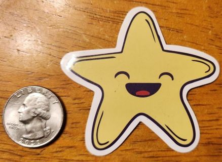 Smiling Star Sticker