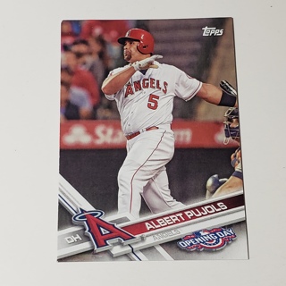 2017 Topps Opening Day #140 Albert Pujols Angels L042