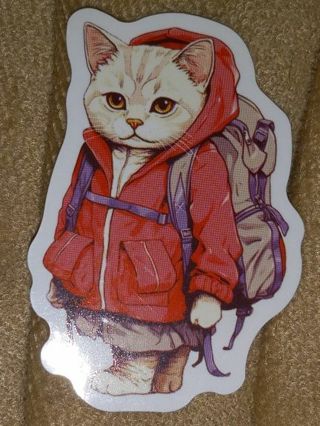 Cute one new vinyl laptop sticker no refunds regular mail only