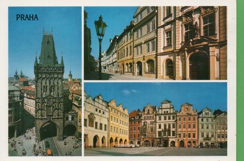 used Postcard: Praha - Multiview