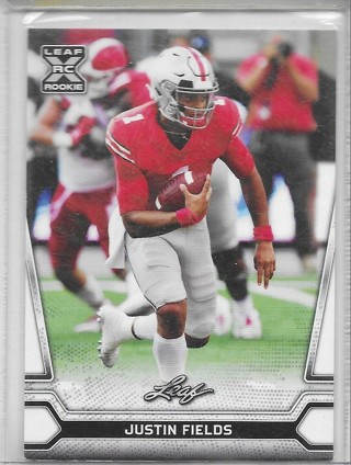 Justin Fields 2021 Leaf Draft #06 