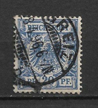 1889 Germany Sc49 20pf Imperial Eagle used