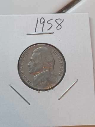 1958 Jefferson Nickel! 39