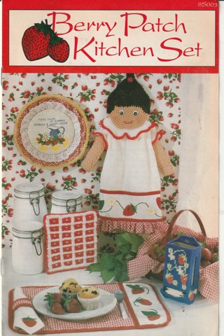 Crochet Magazine: Berry Patch Kitchen Set