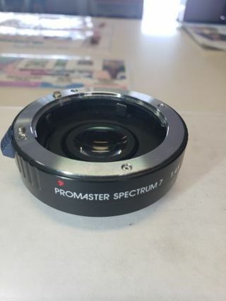 NEW 1.4X AF autofocus promaster 7 telophoto converter MD Af adapter lens