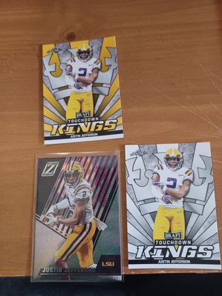 3 justin Jefferson Lsu/ vikings 1 randy moss