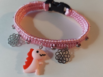 Pink Dino Bracelet