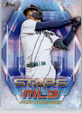 2023 TOPPS STARS OF THE MLB #SMLB-16 JULIO RODRIGUEZ MARINERS