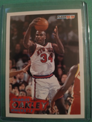 charles oakley basketball card free shipping