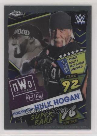 HOLLYWOOD HULK HOGAN NWO 2021 WWE TOPPS CHROME ATTAX CARD