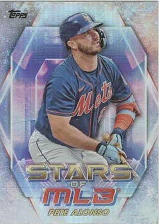 2023 Topps Pete Alonso New York Mets Stars of MLB Insert #SMLB-24!