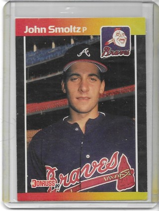 John Smoltz 1989 Donruss #642 Rookie Card