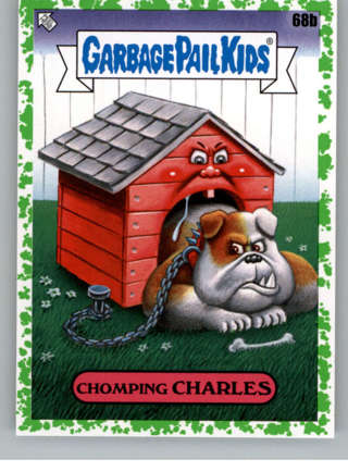 Garbage Pail Kids 35th Anniversary Chomping Charles 68b Green