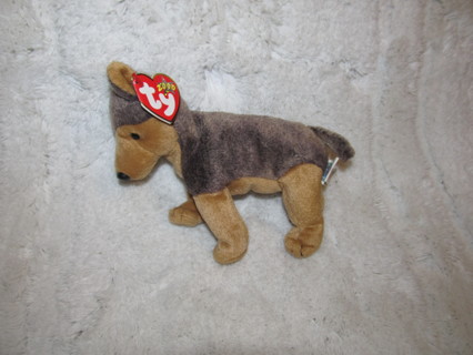 Ty Beanie Baby "Sarge" the German Shepherd Dog Beany Babies