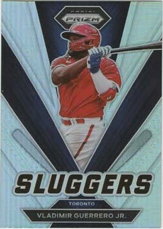 2022 Prizm Sluggers Insert Vladimirn Guerrero Jr Silver Parallel #SL4!