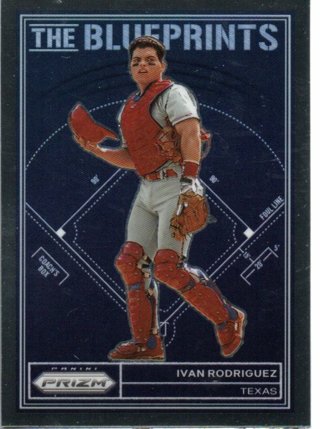 2023 Panini Prizm Ivan Rodriguez Blueprints