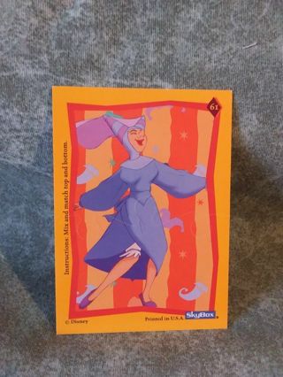 Hunchback of Notre Dame 2pc Puzzle Trading Card #64