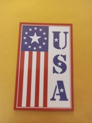 USA Red/White/Blue Magnet