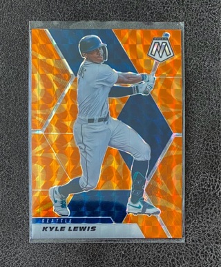 Kyle Lewis ORANGE PRIZM