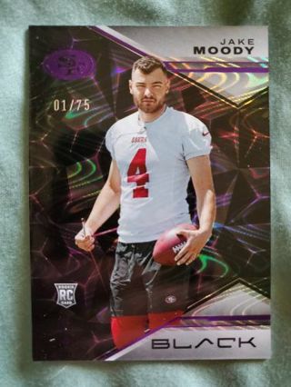 2023 Panini Black Royal Rookie Jake Moody