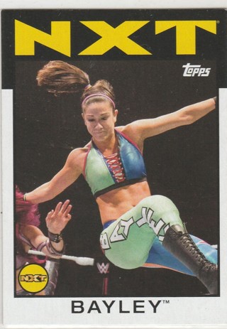 2016 WWE Topps Heritage - Bayley! NXT Rookie RC Card #60