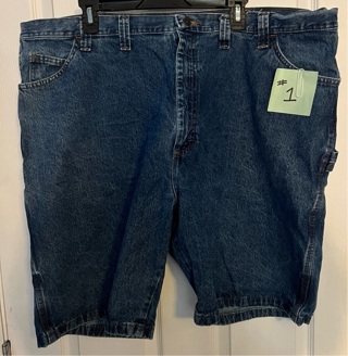 Men’s Wrangler Jean Shorts Size 46