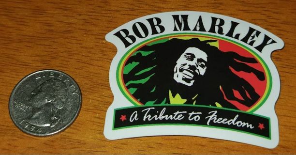 Bob Marley/Rasta/Reggae Sticker (#23)