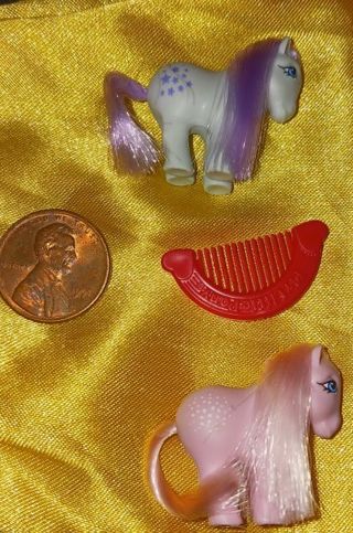 Miniature Original "My Little Pony" Figurines