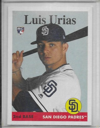 Luis Urias 2019 Archives #56 Rookie Card